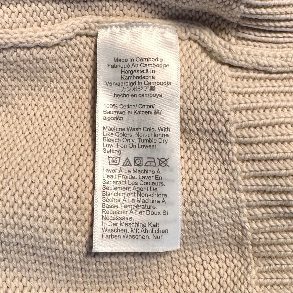 J. Crew Women's New Heritage Rollneck Sweater - Pale Bone - Size M - Picture 4 of 5